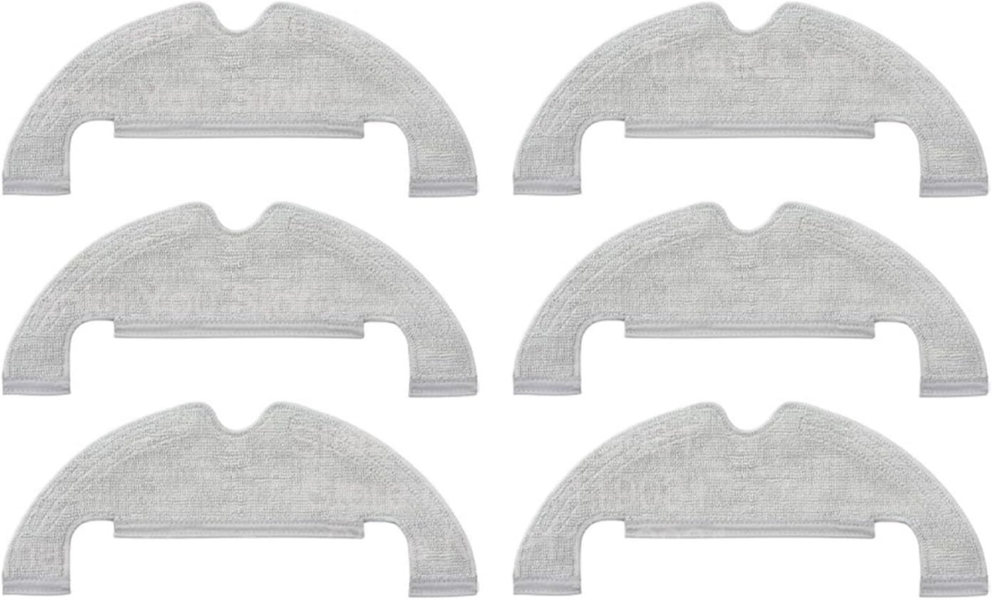 Mop Cloth,Compatible for Xiaomi Robot Vacuum X10 for Dreame Z10 Pro D10 Plus D10s Wipes Rags Cleaner Spare Parts(10PCS)