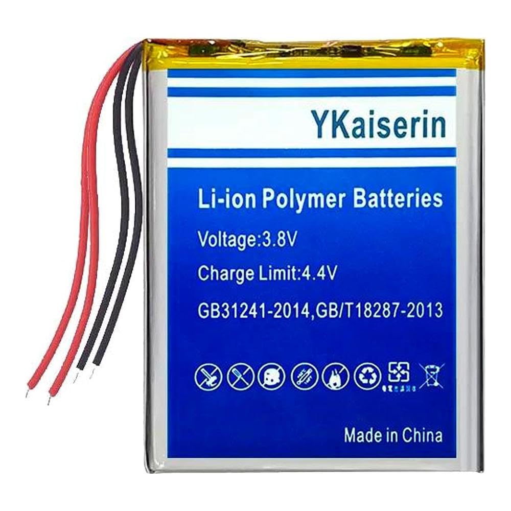 NW-WM1A(5 Cables) High-Durability 2650mAh Compatible for Sony Walkman NW-WM1A NW-WM1Z Player 5-Wire Portable Music Player Battery,Repair kit with Tools 0 Cycle High Capacity