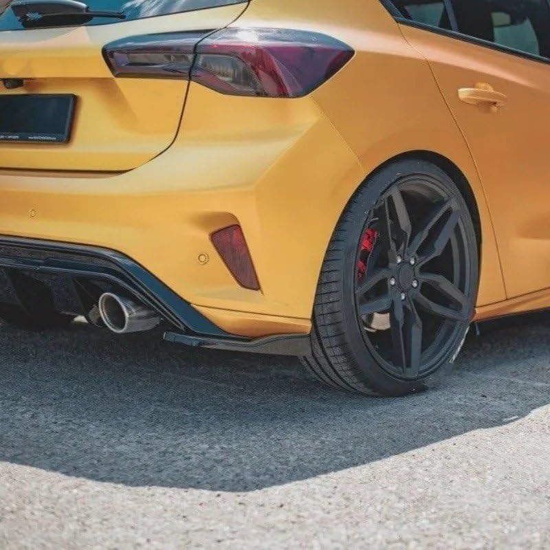 Parachoques trasero difusor lateral Ford Focus ST MK4 19-25 divisor tuning estilo V3 Hatchback 6
