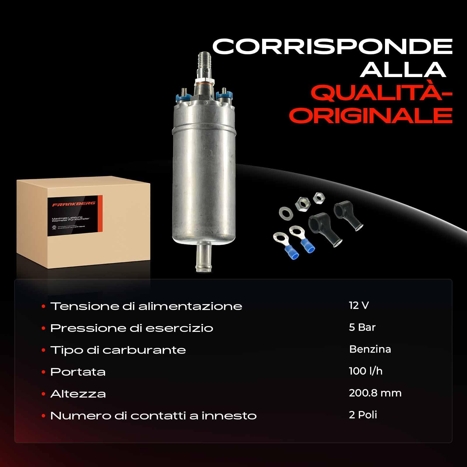 Pompa Carburante Benzina per 100 80 Serie 3 E21 E28 E30 505 240 260 I Golf I .t.aI Variant 1.6L-2.8L 1976-1993 16121150201