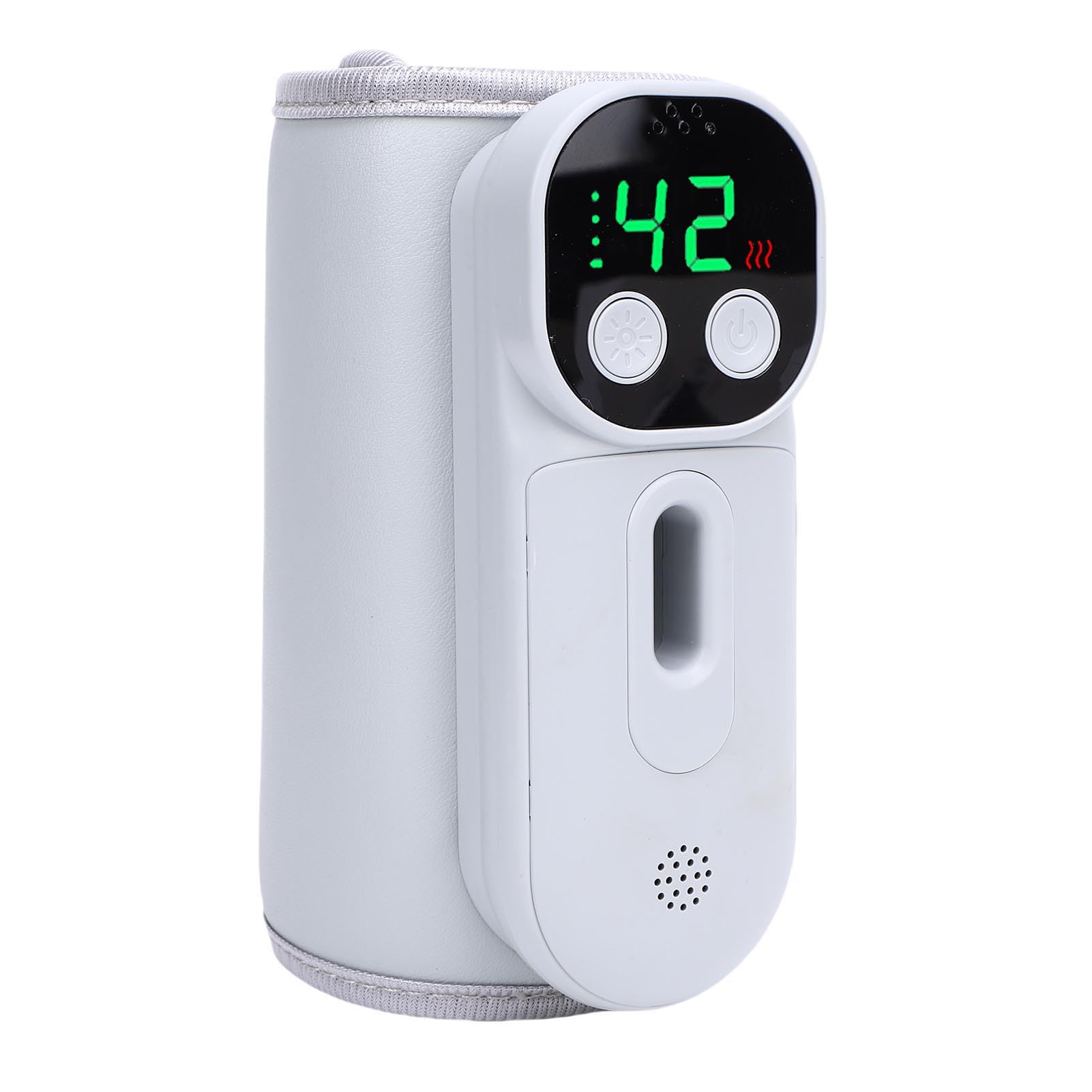 Focket Calientabiberones portátil, Calientaleches inalámbrico de calentamiento rápido con batería recargable de 10000mAh, para viajes al aire libre, alimentación cómoda del bebé