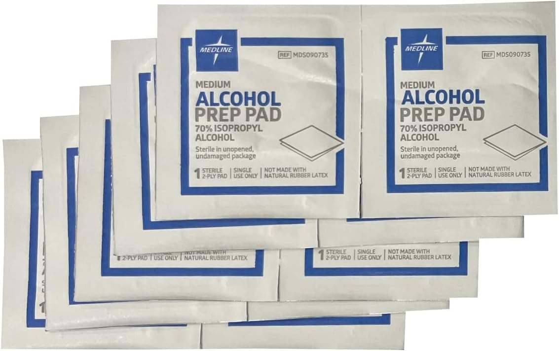 Prep Pads: Alcohol Wipes (10-pack)
