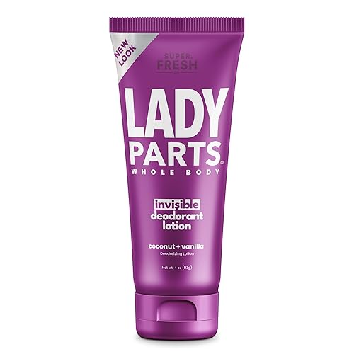 Loción desodorante Super Fresh Lady Parts Clear protección para los senos, las partes íntimas, la entrepierna y la parte interior del muslo,