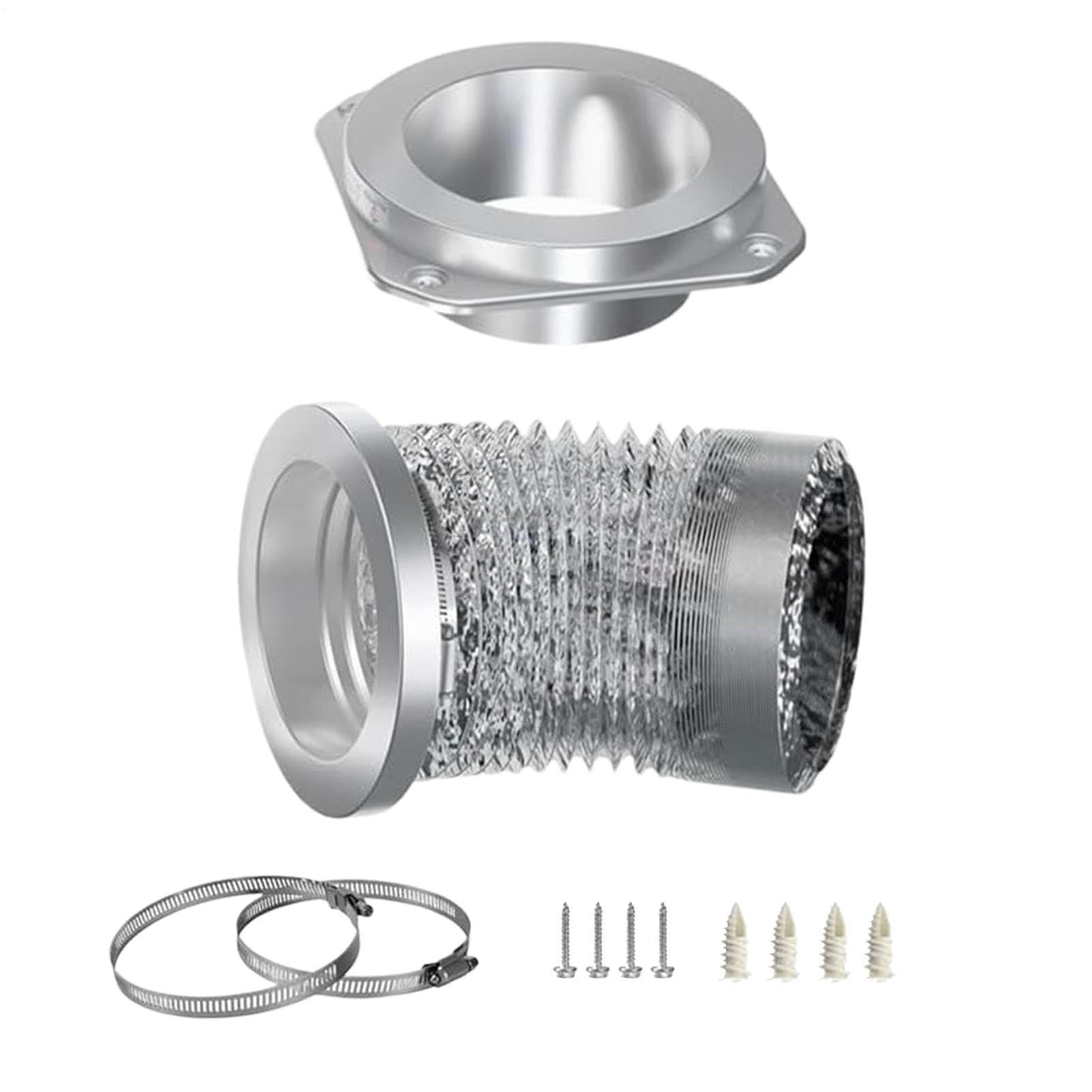 Conduit de séchage magnétique étanche en aluminium pour évacuation murale