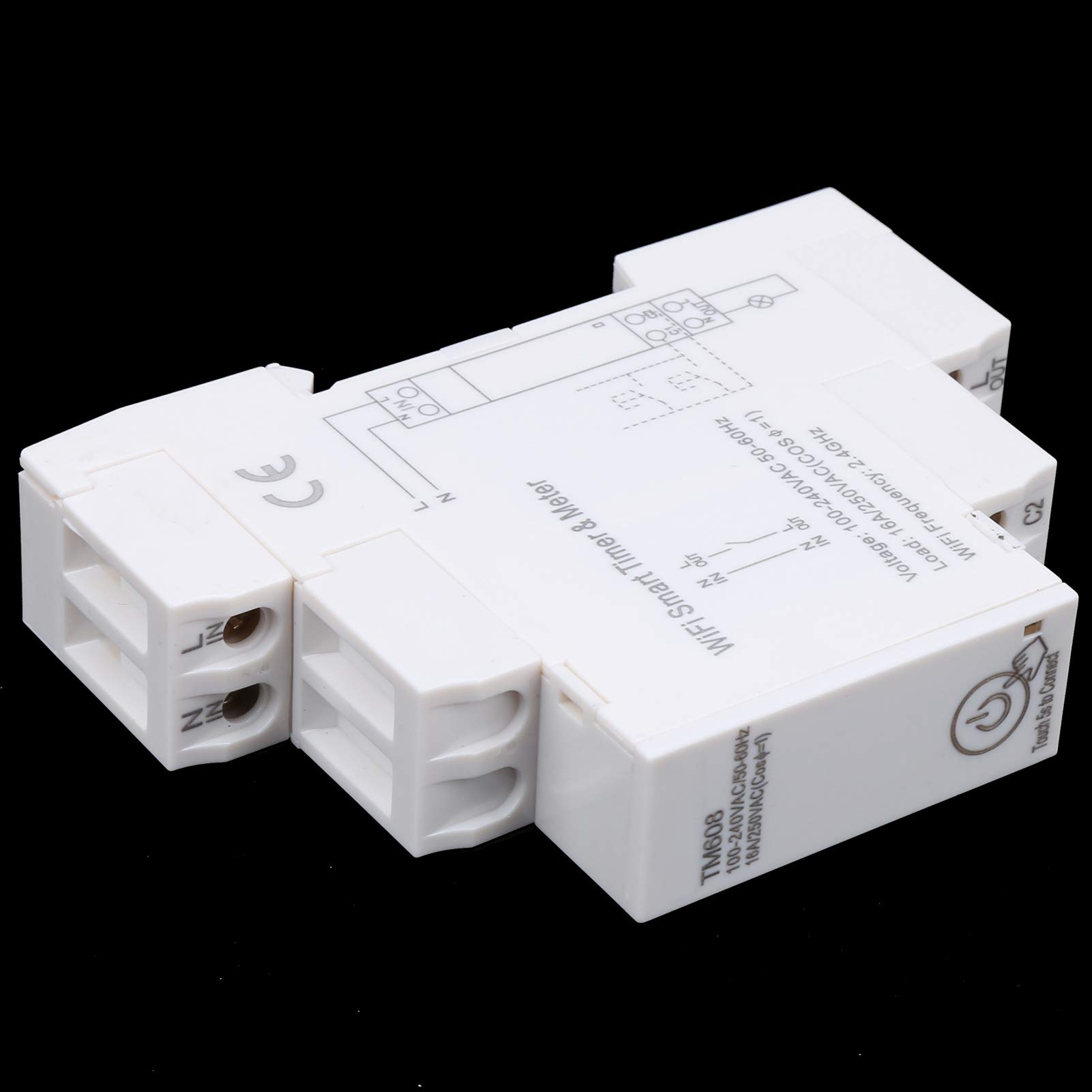 Medidor De Energía Tm608 Smart Timer 2.4ghz Wifi Monofásico | Cuotas