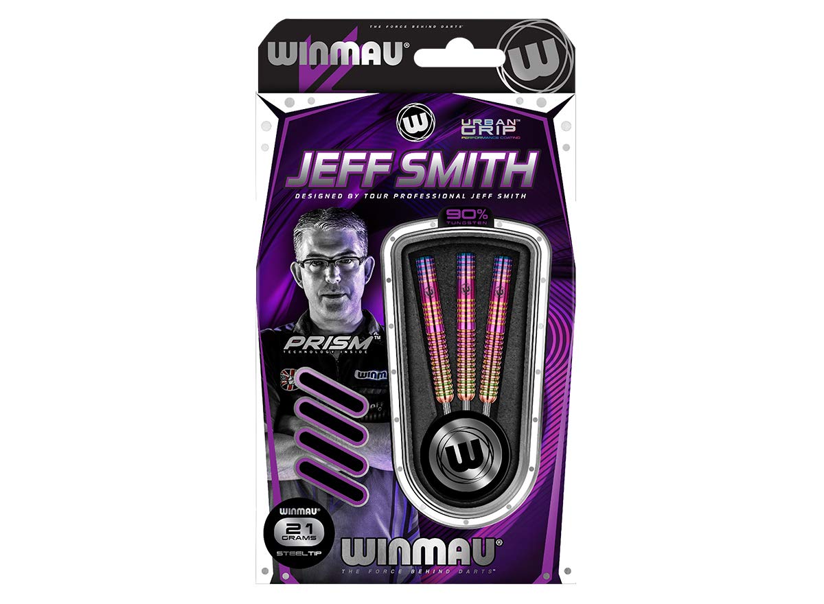 Winmau - Jeff Smith Darts - Steel Tip - 90% Tungsten - 21g 23g 25g