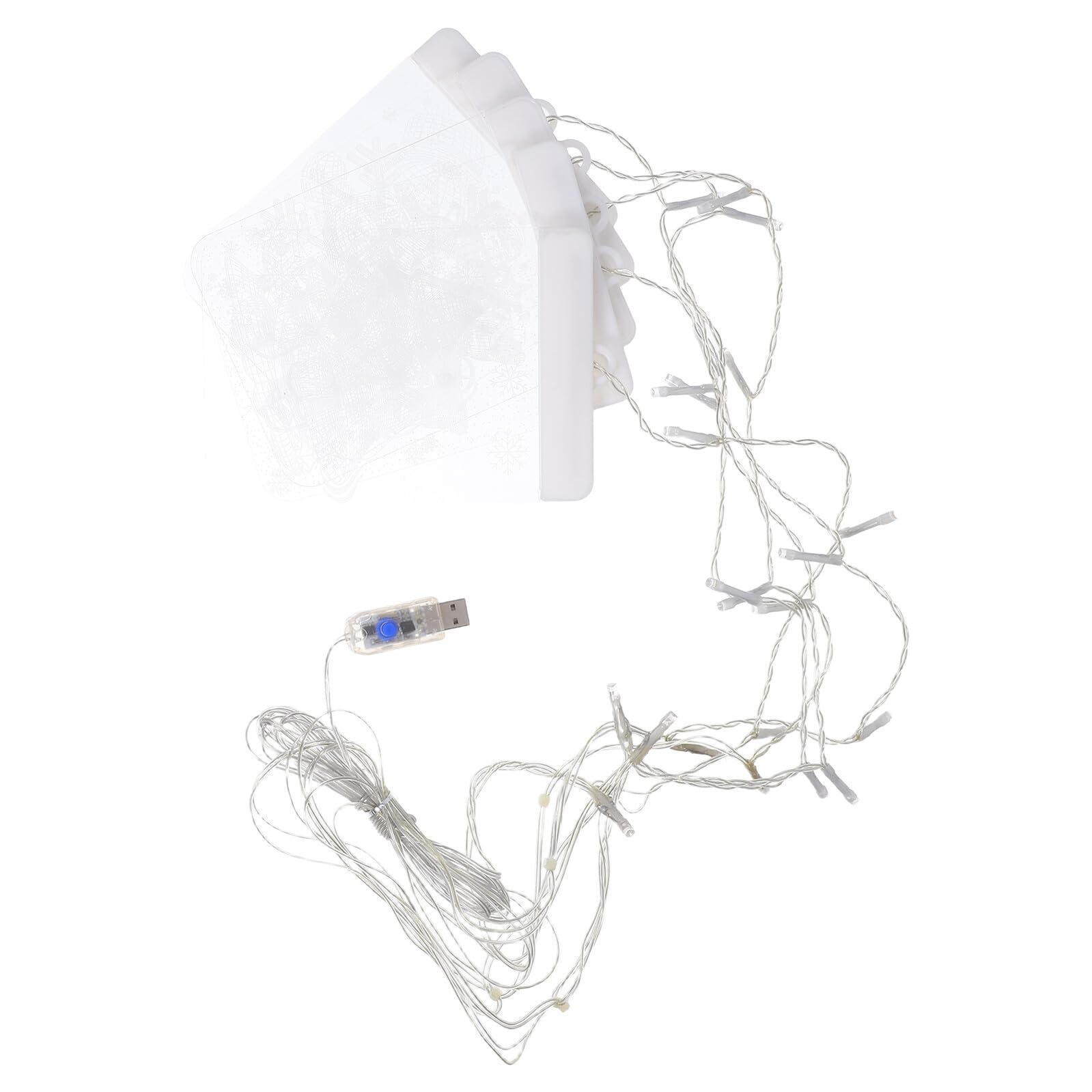 Guirlandes lumineuses rideaux LED Gadpiparty pour décoration de Noël intérieure de chambre