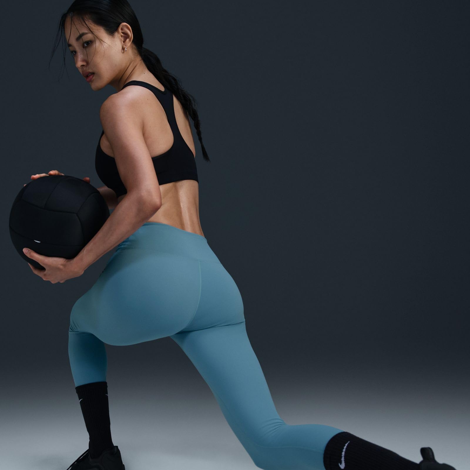 Nike One 7/8-Leggings mit hohem Bund für Damen, HV2292