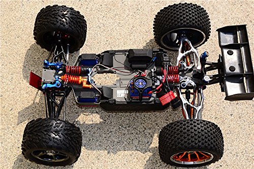 GPM Paratia Anteriore In Alluminio Blu – Per Traxxas E-Revo Brushless E VXL 2.0, Parte ER012A-B