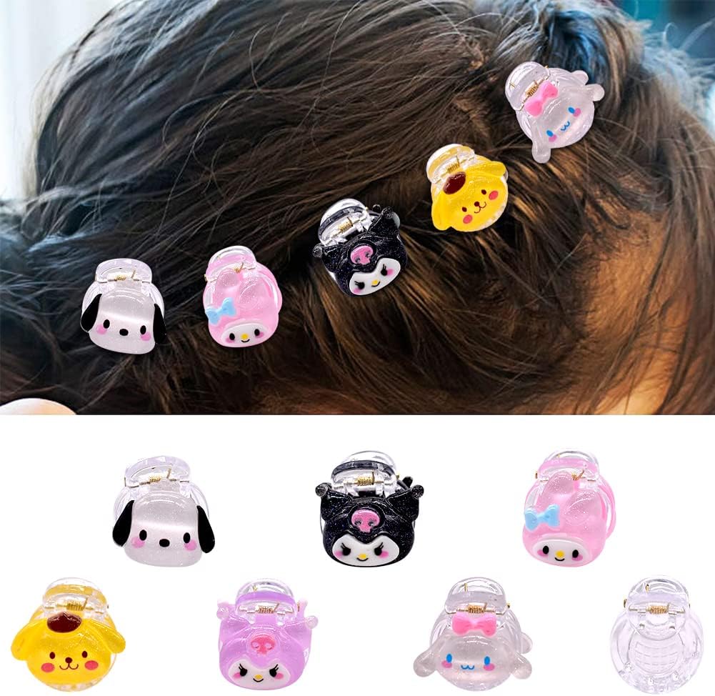 Sanrio - épingle à cheveux en acrylique pour enfants, pince à cheveux