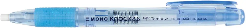 Tombow Borracha Mono Knock, azul, pacote com 1 (82044)