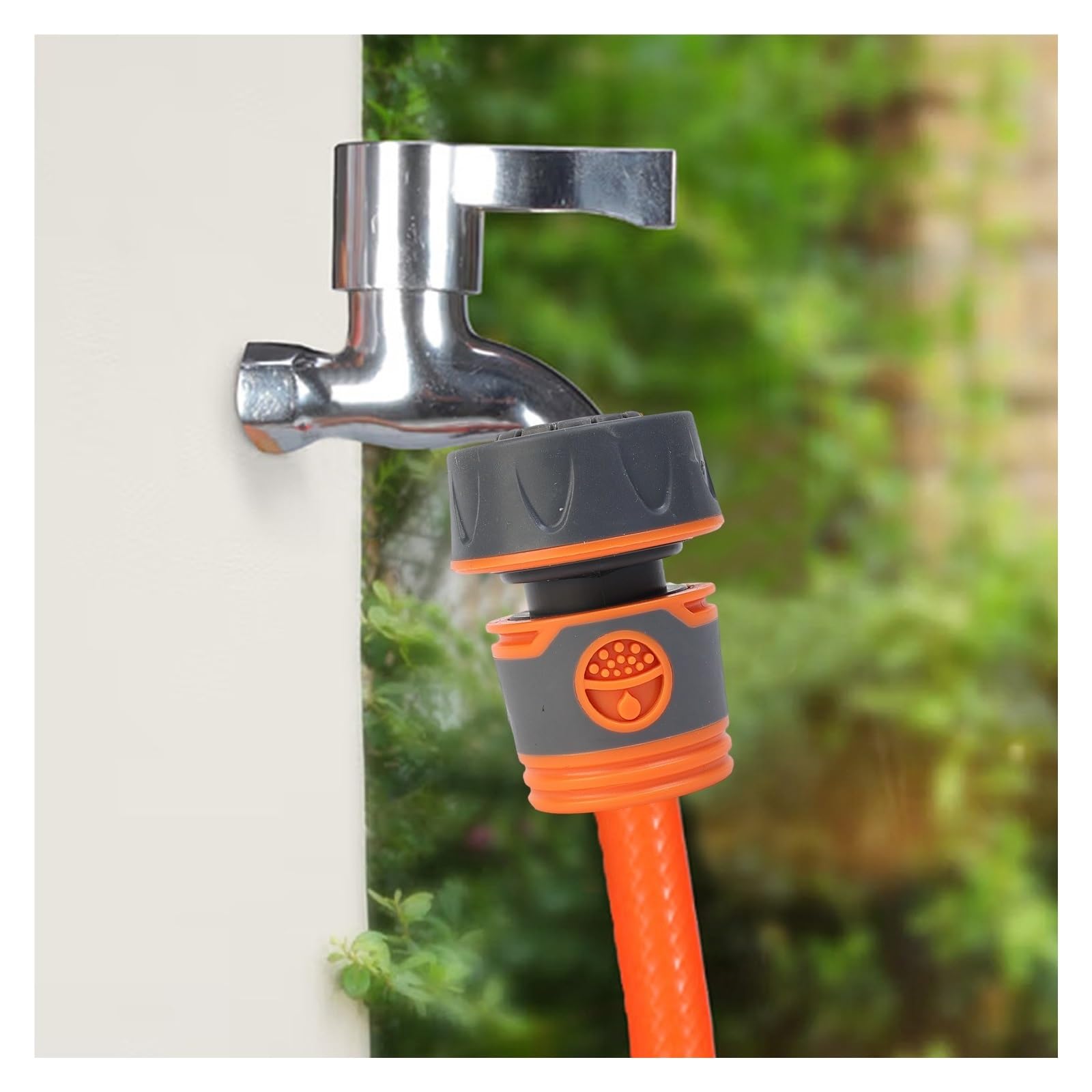 1/10PCS 3/4" Adattatore for tubo da giardino Connettore Rubinetto Estensione Giunto rapido Riparazione Tubo Acqua Danneggiato che perde Collegamento Tubo(10PCS)