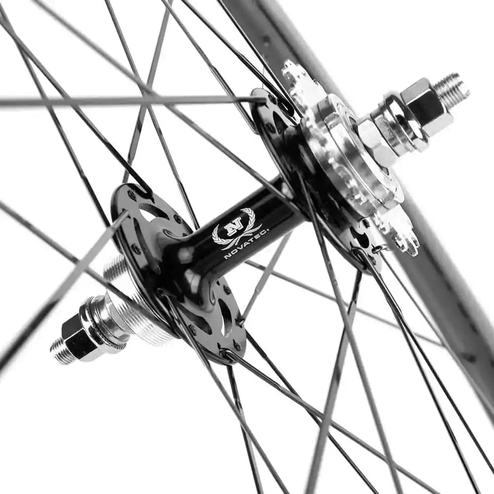 Amazon | SUPERTEAMカーボンホイール700C固定ギアホイールセット 50MM