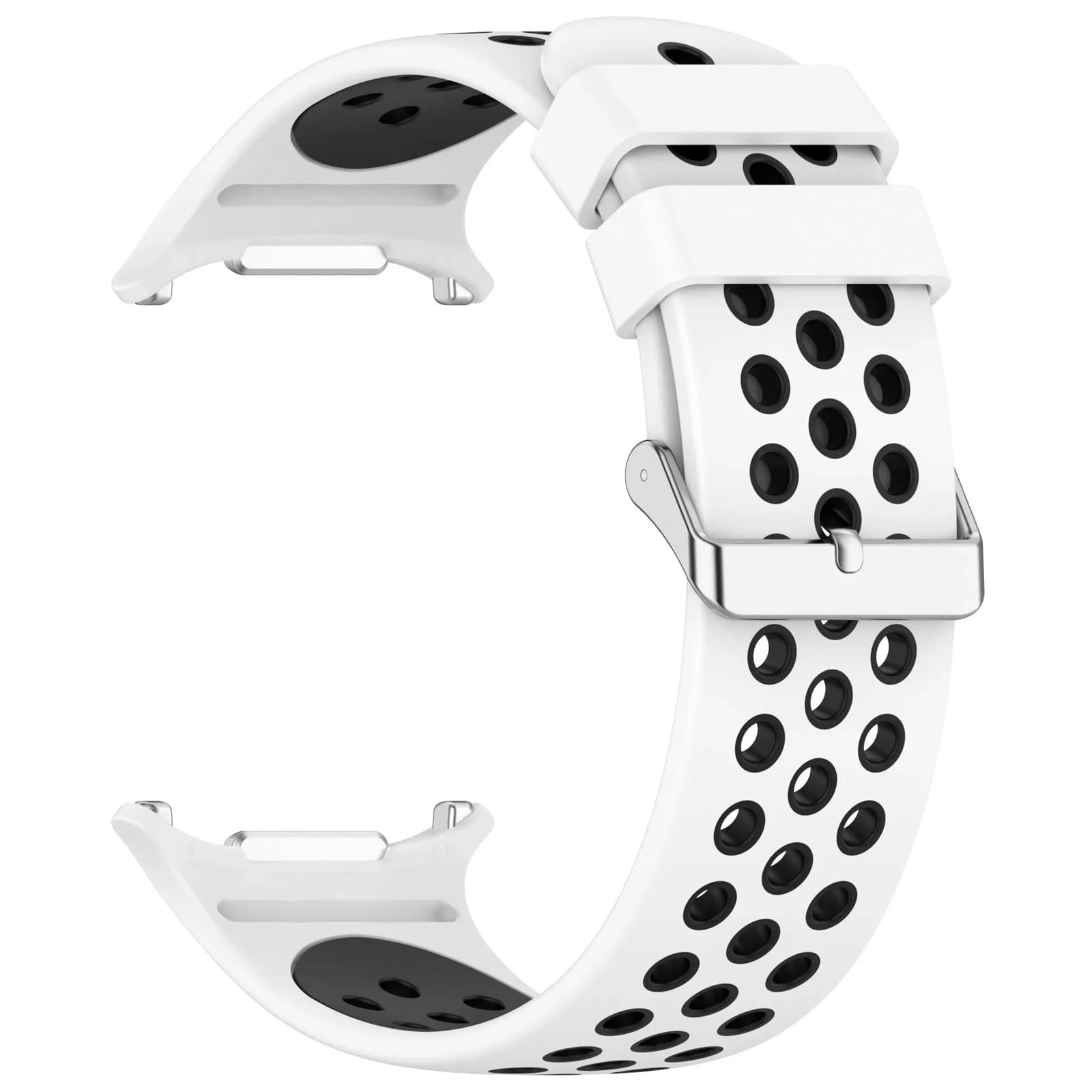 Correa bicolor de silicona para reloj 7 y banda ultra de 47mm 8