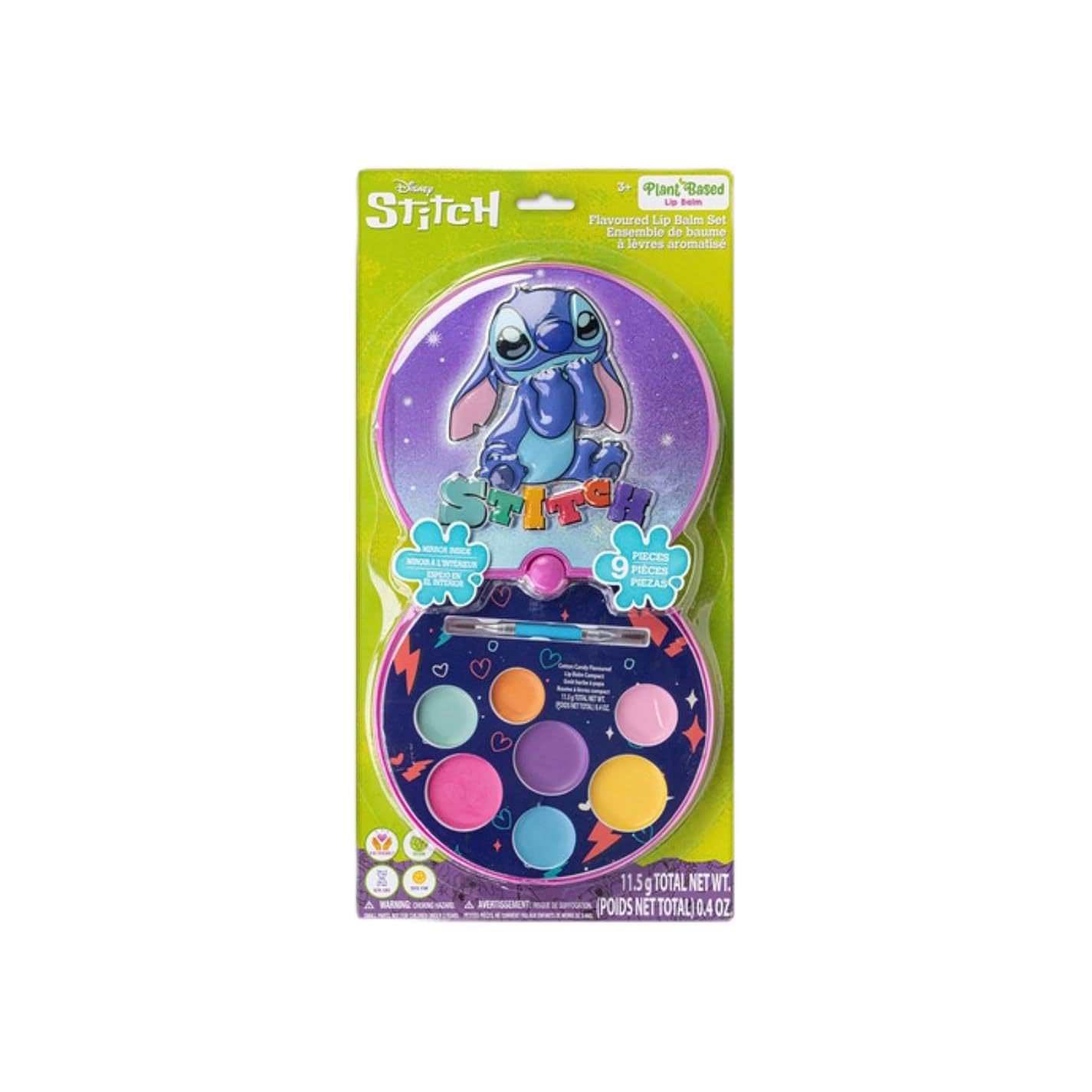 Disney Stitch Unisex Kids Multi Flavoured Lip Balm Set Kids