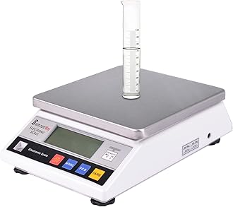 SurmountWay High Precision Scale 6kg x 0.1g Accurate Digtal Laboratory Lab Industrial Scientific Electronic Scale Commerical Counting Kitchen Scales Jewelry Gold Analytical Weighing(6000g,0.1g)