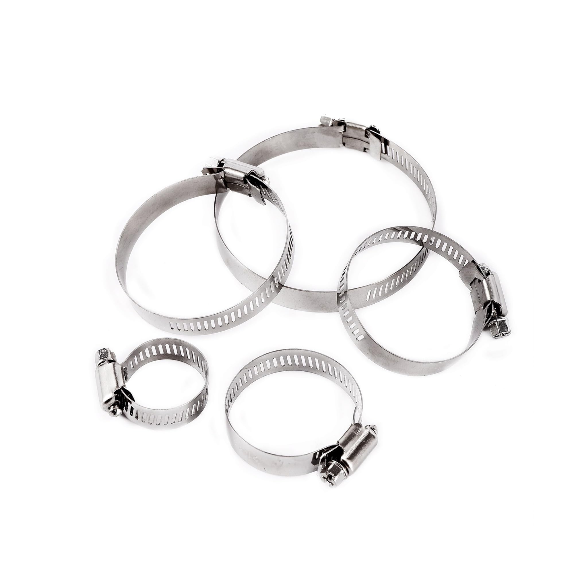 ウェア mk03516 1 PCS Stainless Steel Hose Clamp Worm Gear Pipe Clamp 59