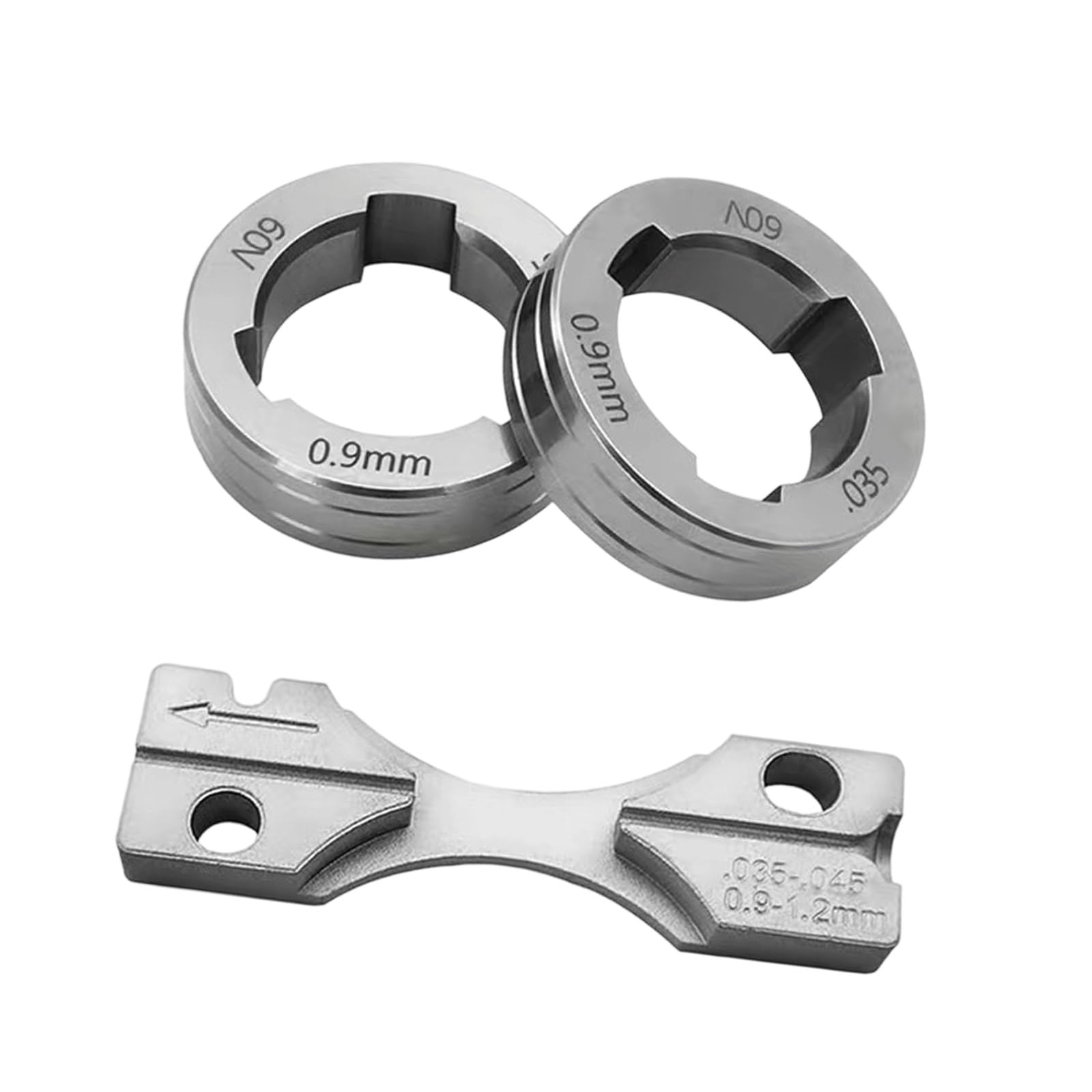 Rullo trainafilo ricambio KP1696-035S Set rulli trascinamento per più modelli saldatrice Set rulli trascinamento facile installazione