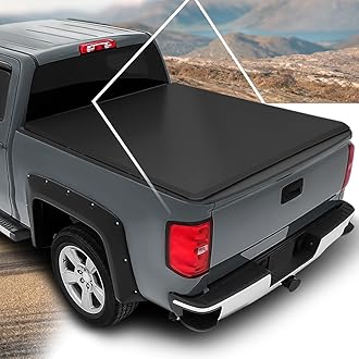 PM PERFORMOTOR Truck Bed Soft Tri-Fold Adjustable Tonneau Cover Compatible with 2014-2019 Tundra 6.5Ft Fleetside/Styleside Bed, PM-TC-T-057