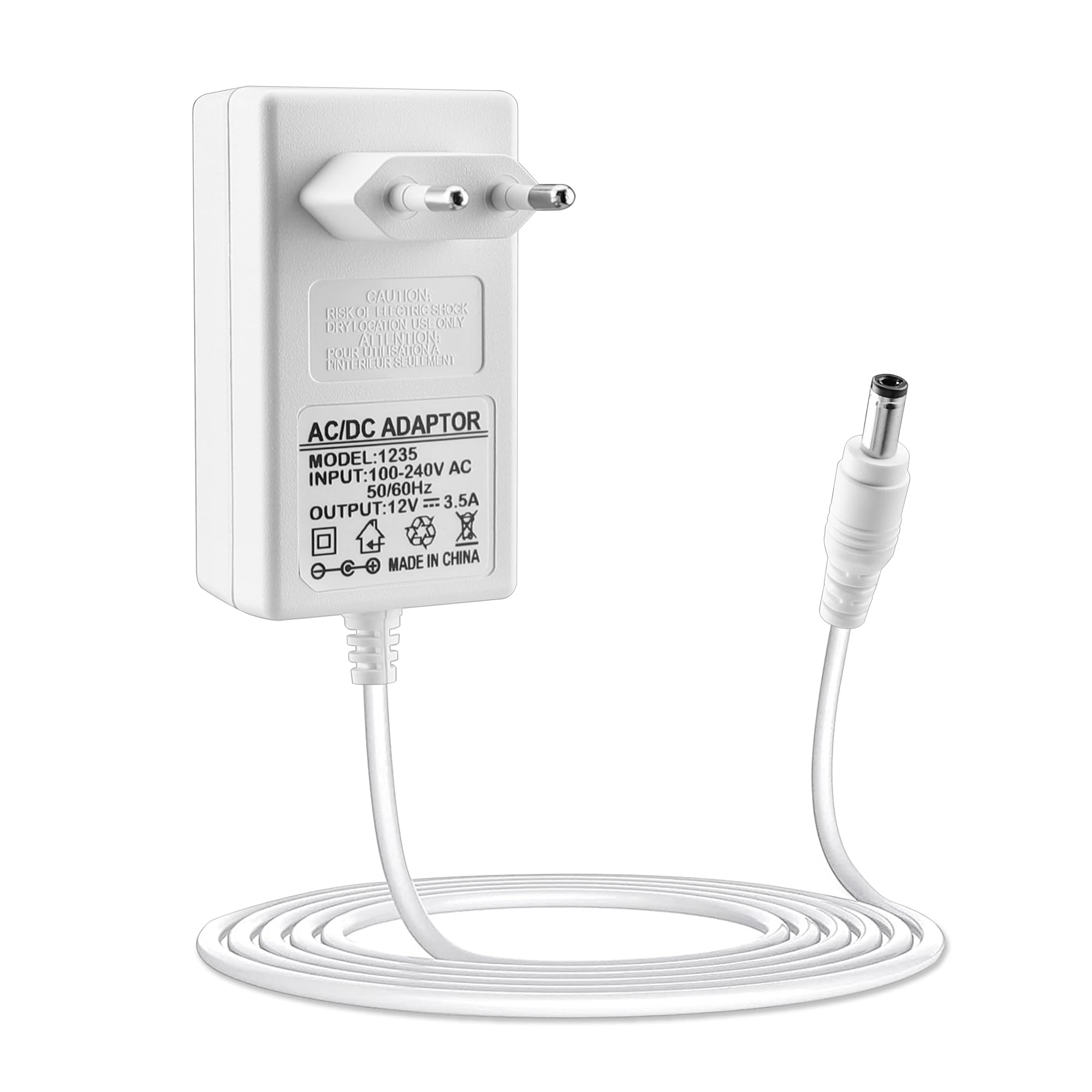 Xahpower 12V Netzteil Ladegerät Kompatibel mit AVM FritzBox 7590 7590 AX 5590 Fiber 5530 Fiber 7530 7530 AX 7490 7510 6690 Cable 6660 Cable 6490 Cable 6670 Cable 7430 WLAN Router Ladekabel