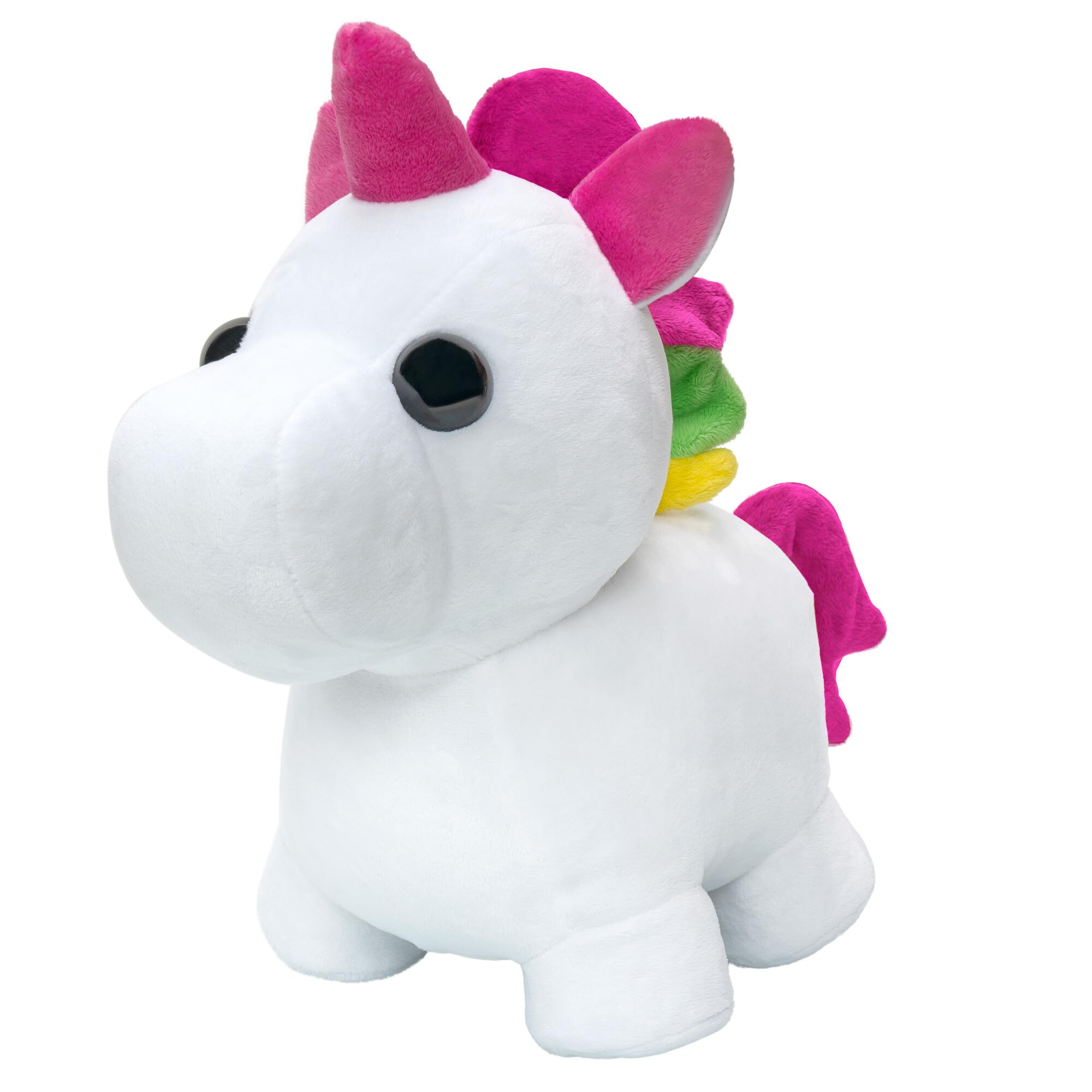Jazwares Adopt Me! Plush Neon Unicorn 12-Inch, White