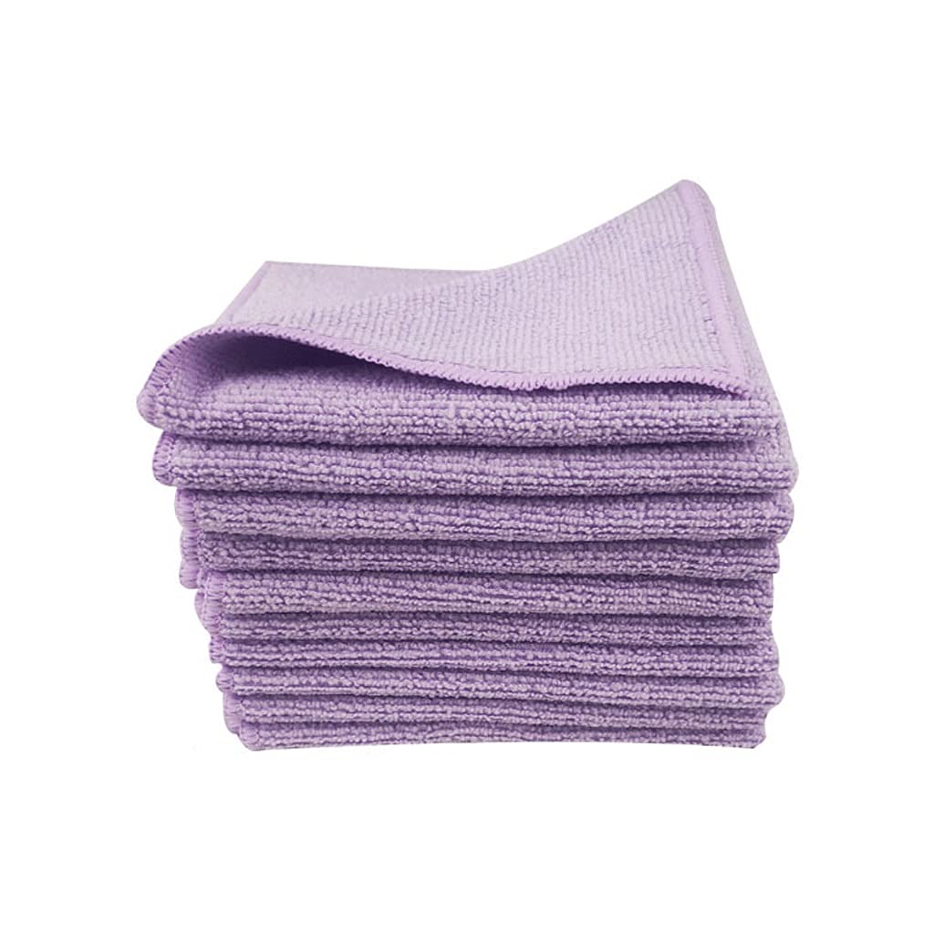 Dishcloth Cleaning Cloth Microfiber Housework Cleaning Scouring Pad Kitchen Cloth with 10 Pieces Suitable for Kitchen Cleaning Easy