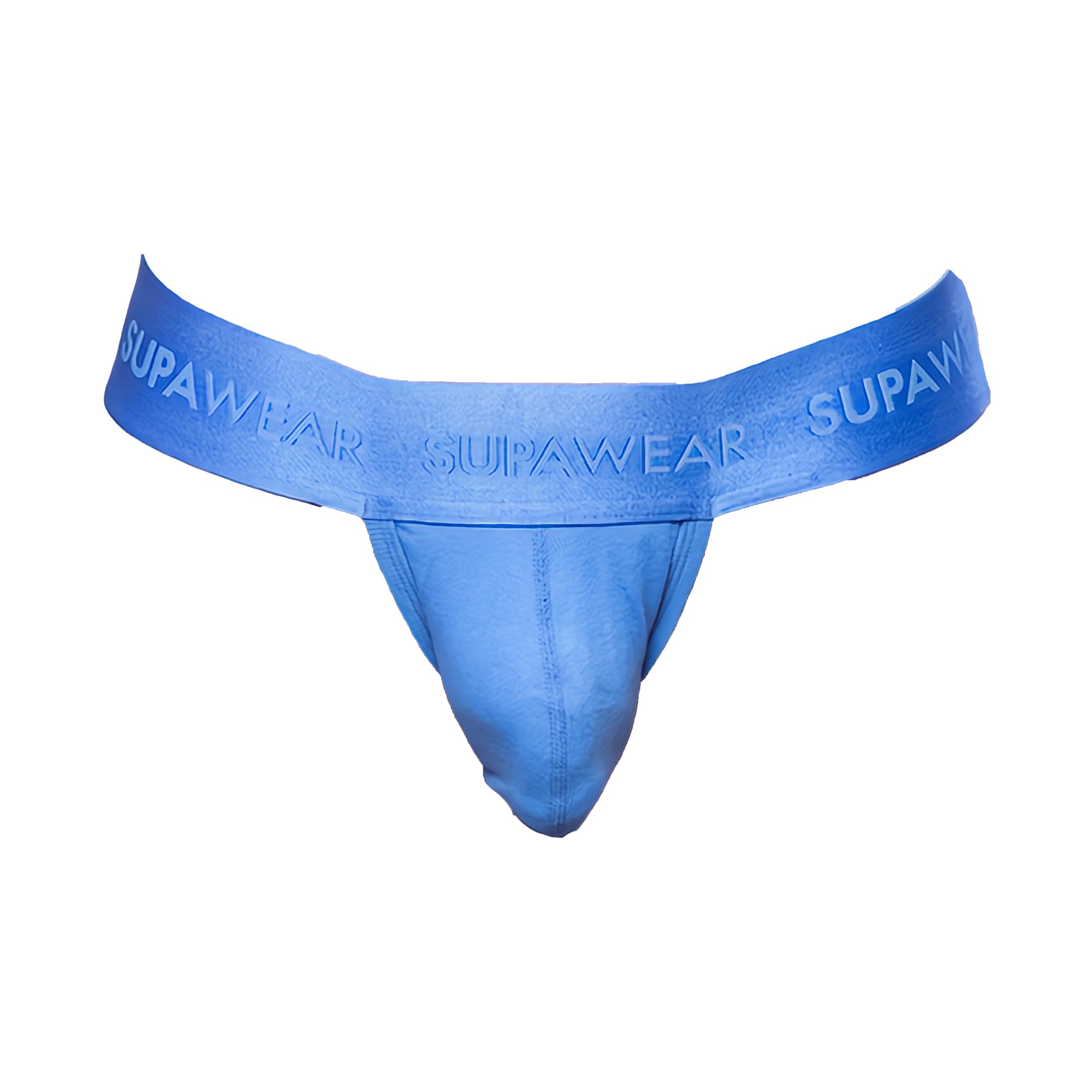SupawearMens Underwear - Men's Thong String - Ribbed Thong Marina - Blue 1x