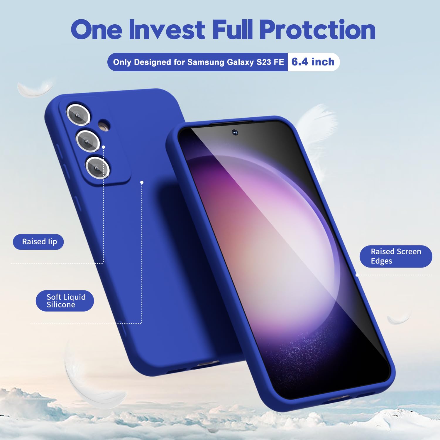 oakxco for Samsung Galaxy S24 Ultra Phone Case Liquid Silicone, Thin Slim Soft Rubber Gel TPU Plain Simple Cover for Women Girl Cute, Matte Solid Color, Brown Khaki Nude — view 660