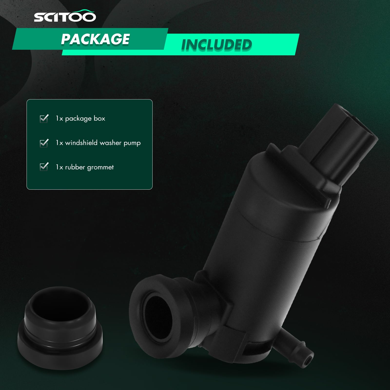 Amazon.com: SCITOO Windshield Washer Pump Fits For 1998-2014