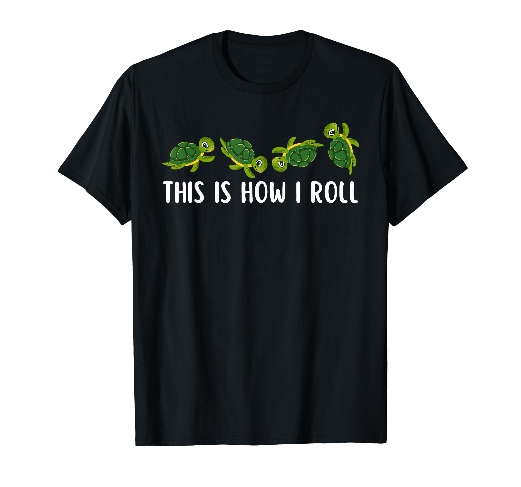 Sea Turtle Lover Kids This Is How I Roll Turtle T-Shirt