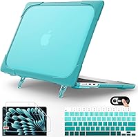 Vista 11 de Mektron Funda resistente 2025/2024/2023 para MacBook Air de 15 pulgadas con chip M4/M3/M2 modelo A3241/A2941/A3114, carcasa rígida protectora a