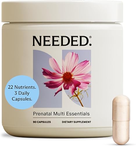 Miniatura 7 de Needed. Multivitamínico para prenatal | Cápsula prenatal Multi Essentials - Embarazo, Lactancia, Posparto | Formulado por expertos y probado por