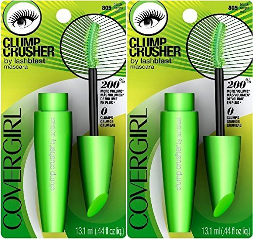 (X2) CoverGirl Clump Crusher Mascara By Lashblast, Black 805, 0.44 Ounce 2 Pack!