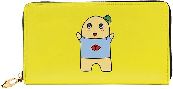 Amazon ふなっしーのふなふなふな日和 4 大 財布 高級本革 大容量 長財布 かばんを持つ 金属 ファスナー 防水 牛革ウォレット Pu おしゃれ レザー 小銭入れ プレゼント 小さい財布 真皮 通用 クラッチ セカンドバッグ