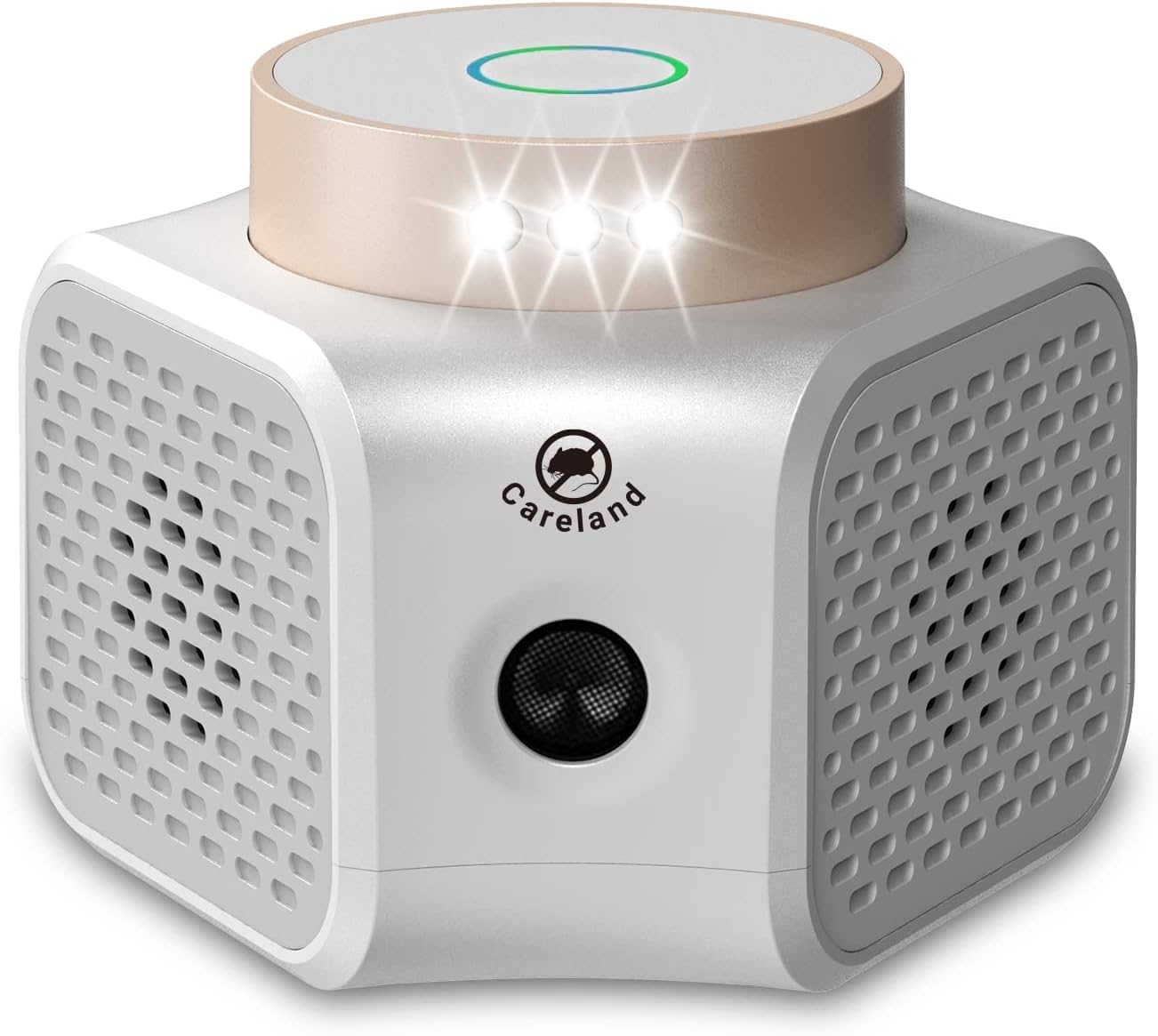 Ultrasonic Pest Repeller, Electronic Mouse Repellent Indoor Plug in, with Ultrasound Waves and LED Strobe Lights, Control for Mice, Cockroaches, Ants, Fly, Mosquitoes, Rodent, Harmless to Pets Human