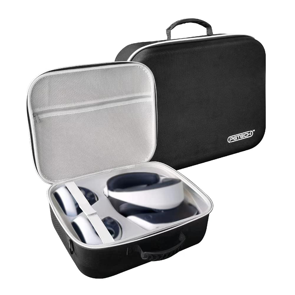bolsa de almacenamiento multifuncional Estuche de transporte de viaje de gran capacidad caja de almacenamiento a prueba de golpes organizador para accesorios PS VR2