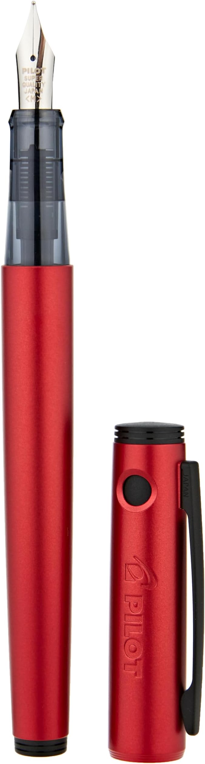 Pilot Explorer Medium Nib Fountain Pen, Red