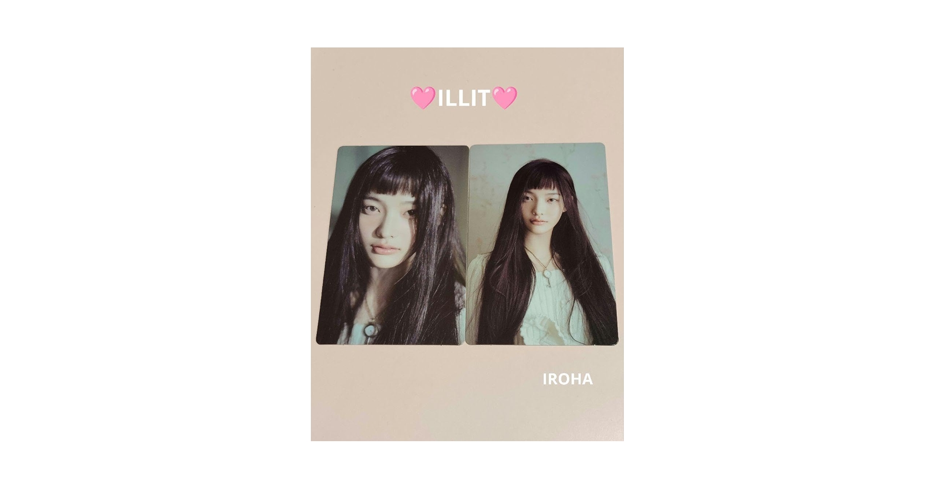 Amazon.co.jp: illit イロハ 公式トレカ 韓国 ポップアップ