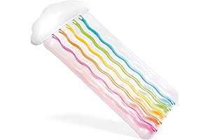 Intex Rainbow Cloud Mat: Float in Rainbow Paradise!