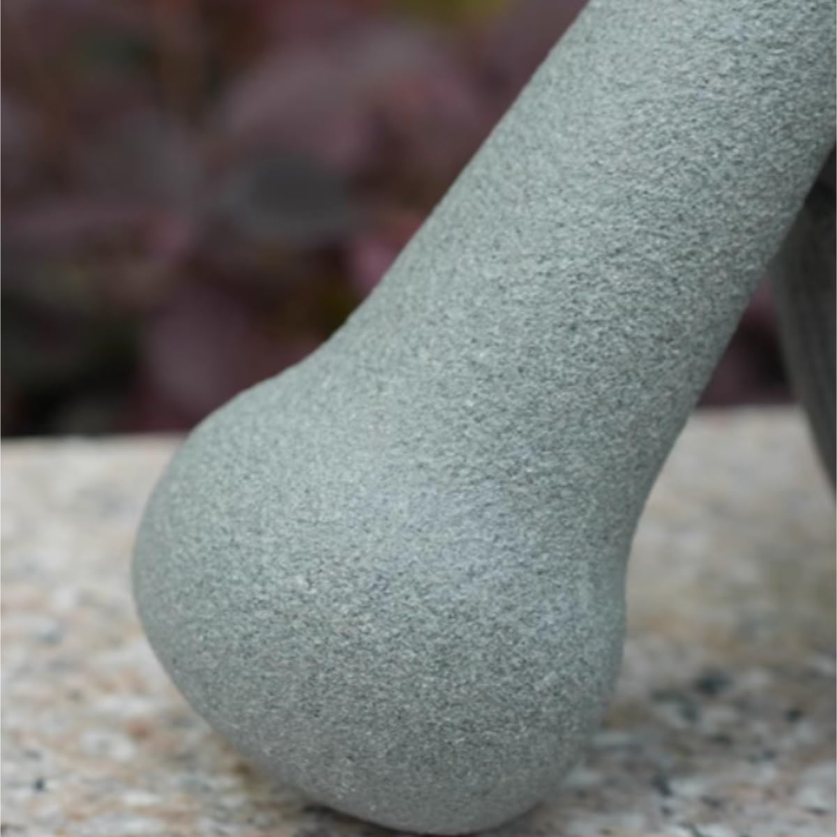 Zestaw Moździerza I Tłuczka Akcesoriów Kuchennych Rzeźbiony Zabytkowy Kamienny Moździerz Kruszarka Bluestone Grinder Pounding Jar Pestle Set Jadalnia