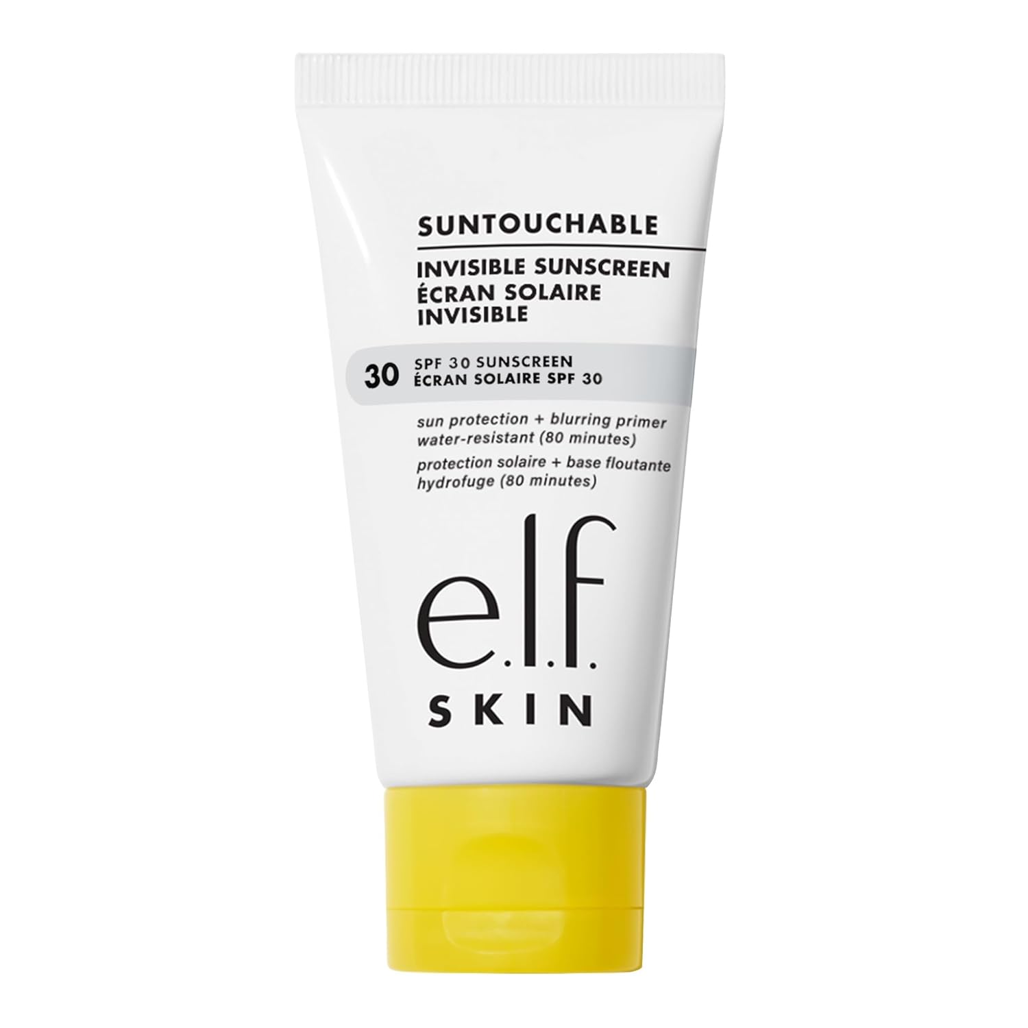 e.l.f. SKIN Suntouchable Invisible SPF 35, Lightweight, Gel-based Sunscreen For A Smooth Complexion, Doubles As A Makeup Primer, Vegan & Cruelty-Free, Packaging May Vary 1.7 Fl Oz (Pack of 1)