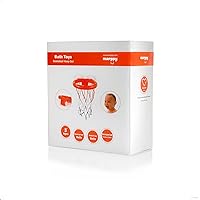 Vista 8 de Juguetes de baño – Aro de baloncesto para bañera para niños pequeños, niños y niñas 4 bolas sin agujero y ventosas fuertes Divertido juguete