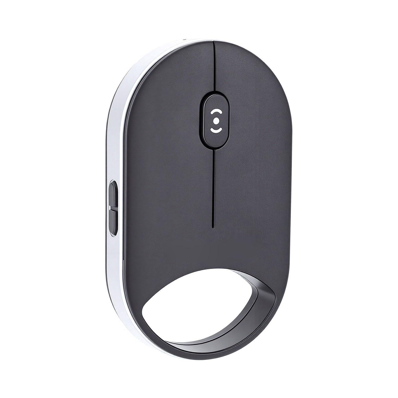 Annadue Rotellina Mouse Compatta Silenziosa, Slim Mouse 4000 DPI, Tre modalità, for Uso Ufficio