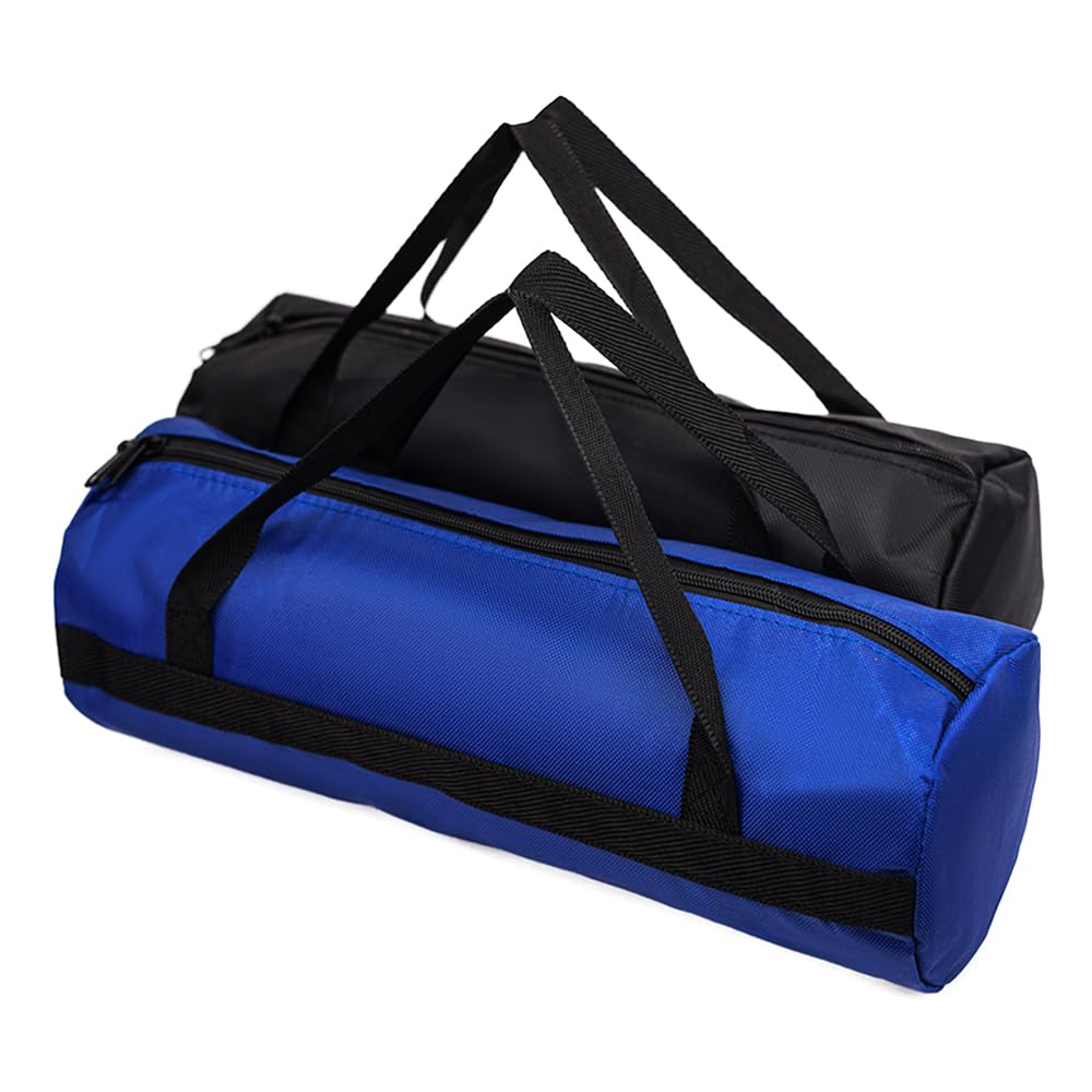 Zipper Utility Pouch, ZffXH 2pcs Wild Mouth Waterproof Handheld Protable Medium Tool Bag, Heavy Duty Drill Storage Organizer Bags, Multipurpose Car Tool Bag, BBQ Utensil Storage Travel Electrician Bag