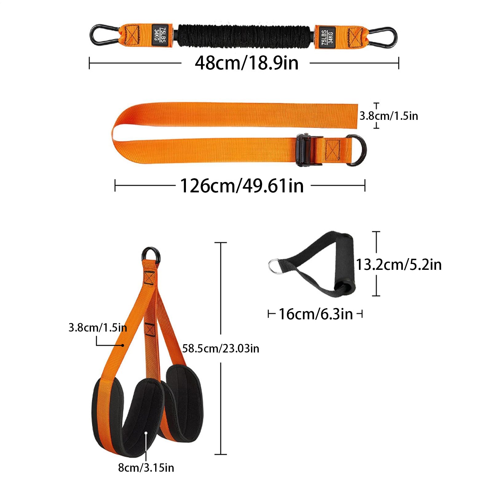 Élastique Musculation Traction, Bandes De Résistance pour