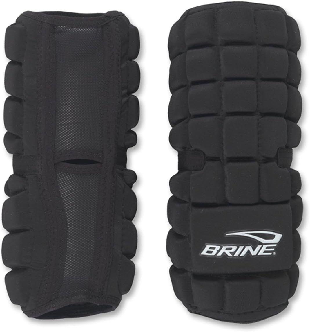 Brine LOPRO Lacrosse Arm Pad Black Large Lacrosse