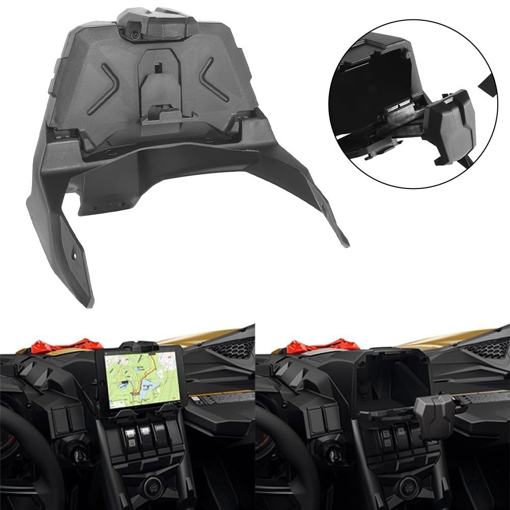 Outlander 500 650 800 1000 L MAX - Soporte para dispositivos electrónicos, práctico almacenamiento para su vehículo