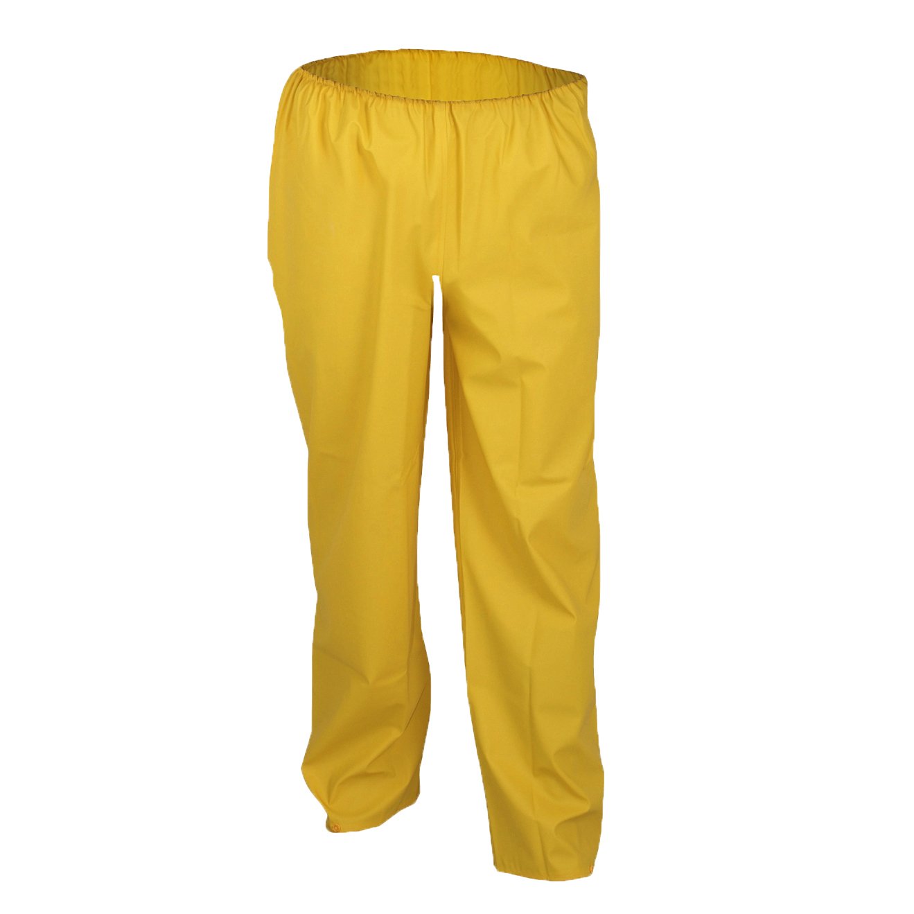 Asatex PULC XL 500 Pantalon de pluie extensible en PU, Jaune, Taille XL