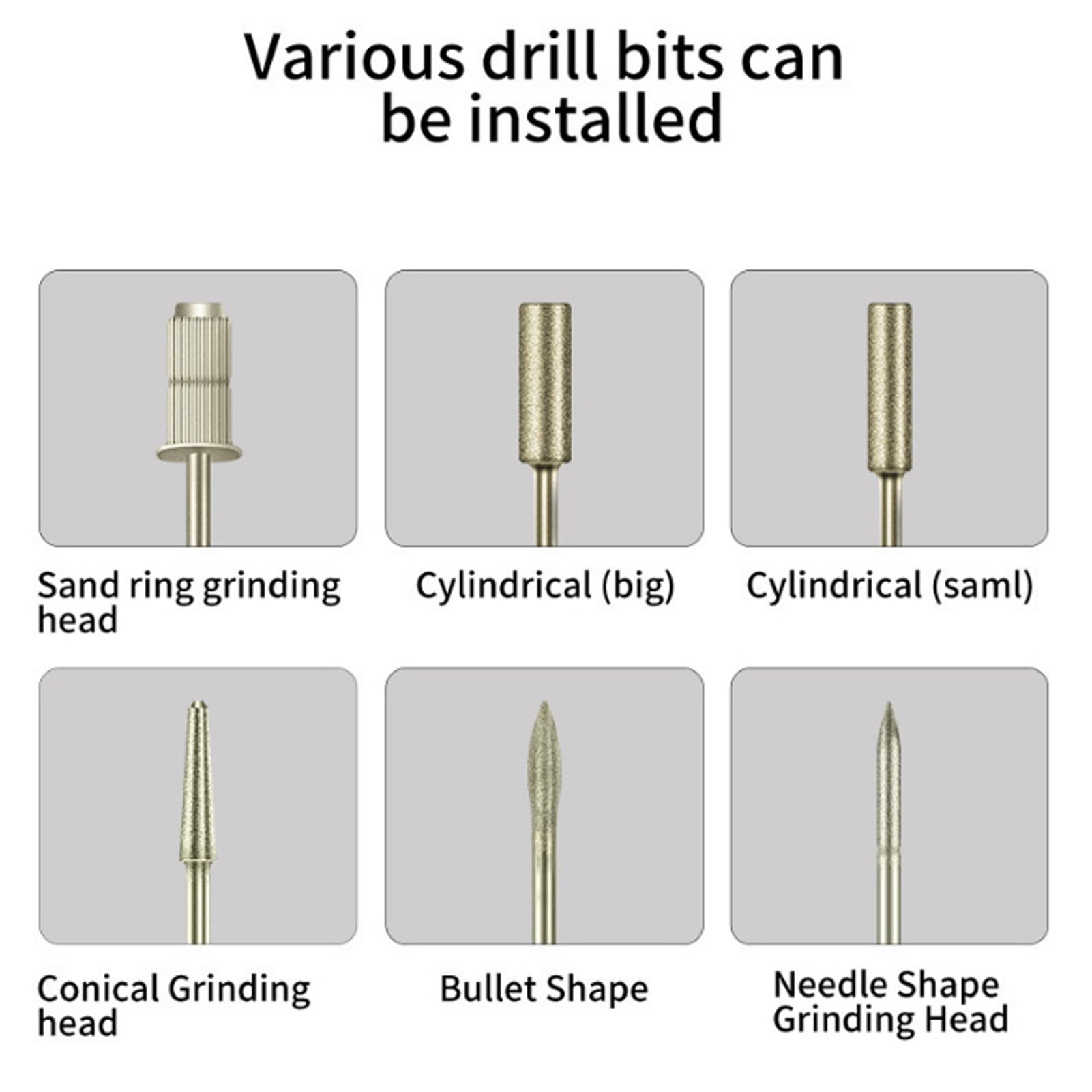 Lima Elettrica per Unghie - Set Professionale per Manicure per Rimuovere Le Unghie Finte e Curare la Pelle Morta delle Dita