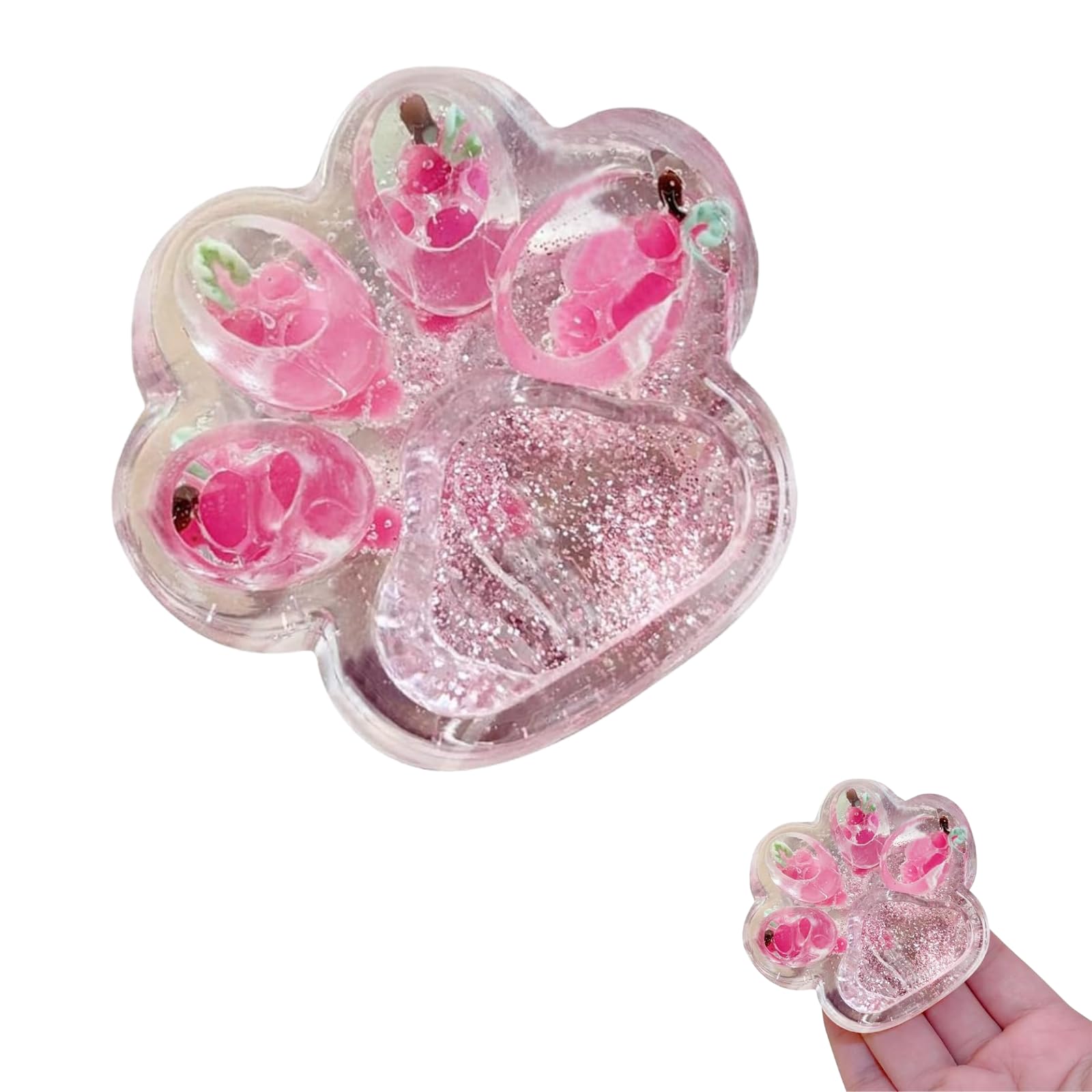 新品 超豪華！ フラワーフェアリーシリーズ スクイーズ 捏捏 柔らかい おもちゃ Amazon | chuxinmy【2025年新型】スクイーズ おもちゃ 猫の爪